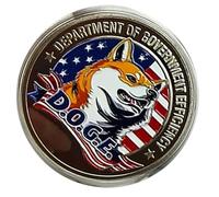 Mivceklw Dog Commemorative Coin, Creative Metal Souvenir, Rust-Resistant Collectible Tokens, Decorative Keepsake Gift, For Birthday, Christmas, Easter, Or New Year