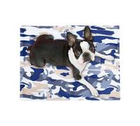 mivceklw Dog Cooling Mat, Gel Kennel Pad, Summer Heat Reliefs Mat, Pressure-Activated Cooling Surfaces, Foldable Lightweight Design Ideal for Sofa, Apartment, Backyard, Camping, Home Use, 40x30cm PVC