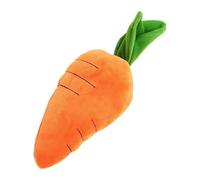 mivceklw Dog Puzzle Toy, Plush Toys, Carrot Decorative Lightweight Squeaky, Interactive Stress Relief Chew, Stuffed Animal for Indoor, Home, Pet, Living Room, Present, 19x11cm