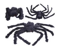 mivceklw Fake Spider, Hairy Prank Prop, Decoración de Halloween Realistic, Indoor Outdoor Scary Spider, for Haunted Houses, Restaurantes, Theaters, Cafes, Gardens, and Classrooms
