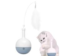 mivceklw Juguete Eléctrico Para Gatos, Juguete De Juego Automático, Bola Interactiva Para Gatos, Juguete Para Gatos De Interior Con Diseño Multifuncional E Interactivo Para Ejercicios De Gatos