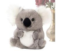 mivceklw Koala Stuffed Animal, Realistic Plush Koala Toy, Huggable Emotionals Support Companion for Adults, Soft Snuggle Pillow, Perfect for Sleep, Sofa, Offices, Therapys Use, 10x10x20cm Gray White