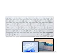 mivceklw Lightweight Typing Device, Versatile Laptop Keyboard, Durable Wired Keypad, Low Noise Keyboard with Low Noise Design for Laptops, Tablets, and Remote Office Use for Men and Women