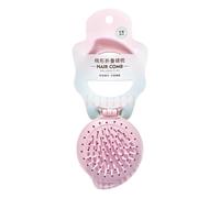 Mivceklw Little Hair Brush, Travel Mirror Comb, Plegable Portátil Detangling Brush, Compact Styling Tool for Women, Girls, Daily Grooming, Post-Shower Care, Home, Offices, Handbag