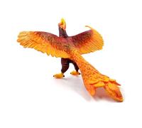 mivceklw Phoenixs Figurine Toy, Animal Model Figure, Stem Learning Statue, Realistic Mythical Creature Design, Sturdy Hand-Painted Finish, Made of PVC Material, 4.72 * 4.33 * 2.76in