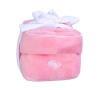 Mivceklw Plush Ring Box Gift, Surprise Stuffed Toy, Diamond Ring Design, Soft Cuddly Texture, Fun Decorative Case Crafted from PP Cotton Material, 5,1 x 5,1 x 4 in