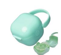 mivceklw Portable Pacifier Case, Pacifier Storage Box for Travel, Outdoor Pacifier Holder Container, Compact and Convenient Nipple Case for On-The-, Case, Verde, riferimento Alla descrizione,