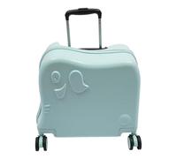mivceklw Rolling Carry Design Luggage Bag, Sturdy Kids Suitcase with Wheels, Decorative Carry Luggage, Cute Kids Luggage for Travel, Outdoor, Dark Green, White, Green, Blue, Black. Color Rosa,