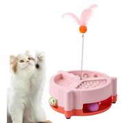 mivceklw Slow Feeding Cat Bowl | Puzzle Feeder for Cats | Cat Interactive Feeder | Mental Stimulation Cat Toy | Fun Cat Eating Solution | Adjustable Difficulty Cat Feeder | Healthy Eating Cat Bowl