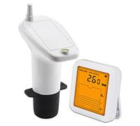 Mivceklw Water Tank Level Monitor, Sensor Ultrasónico Gauge, Digital Display Meter Real Time Capacity Measurement Multimodo Detector System for Contener, Home, Garden, Farm, RV, Industrial Use