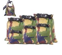 mivceklw Waterproof Dry Bag, Kayaking Gear Bag, Camouflage Dry Sack with Compact Yet Spacious Design for Camping Boating Hiking and Outdoor Carrier Storage, 1 Set