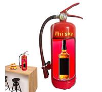 mivceklw Wine Holder, Wine Storage, Bottle Storage Rack with Unique Fire Extinguisher Design and Space Saving Material for Decorations and Gifting, 16,73 x 5,12 pulgadas