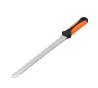 MIVOS Cuchillo aislante profesional con acero inoxidable, hoja doble afilada de 280 mm, hoja de doble filo, hoja dentada de 28 cm, cuchillo aislante, cuchillo de poliestireno de Rostri