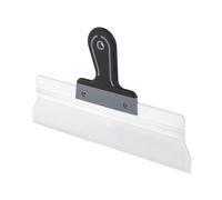 Mivos Espátula ancha de acero inoxidable, 350 x 60 mm, con hoja de 60 mm de longitud, 350 mm de ancho con mango suave, fabricada en la UE