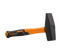 Mivos Martillo de Cerrajero 1000 g con Cabreza de Acero - Martillo de Carpintero con Mango de Fibra de Vidrio e Amortiguación de Vibraciones - Martillo de Mecánico y Banco - DIN 1041