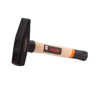Mivos Martillo de Cerrajero Con Mango de Madera - 500 g, Cabeza Forjada, Mecánico, de Taller e Ingeniería - DIN 1041, HRC: 50-55