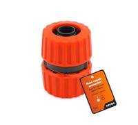 MIVOS Reparador de Manguera de Jardín de 1/2 Pulgadas - Conector de Reparación - Acoplamiento de Manguera de Aqua para Conectar Mangueras de 1/2" (13 mm)