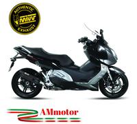Mivv Bmw C 650 GT 2015 15 Escape Moto Silenciador Slip-On Suono Black Aprobado