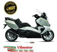 Mivv Bmw C 650 GT 2012 12 Escape Moto Silenciador Slip-On Suono Black Aprobado