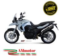 MIVV Silenciador de escape BMW F 650 GS 2009 Suono Slip-On Negro Aprobado