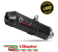 Mivv Bmw F 700 GS 2015 Escape Moto Silenciador Slip-On Oval Carbon Cap Aprobado