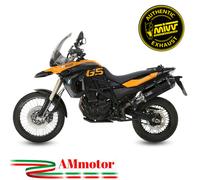 Mivv Bmw F 650 Gs 2008 08 Escape Moto Silenciador Speed Edge Black