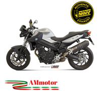 Mivv Bmw F 800 R / GT 2012 12 Escape Moto Silenciador Slip-On Oval Carbonio Cap