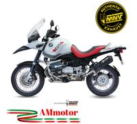 Mivv Bmw R 1150 GS 2001 01 Escape Moto Silenciador Slip-On Oval Carbonio Cap