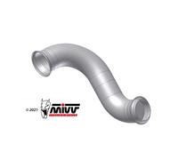 MIVV Catalizador Eliminado NO-KAT KTM 890 SMT 2023-24 Plata Acero