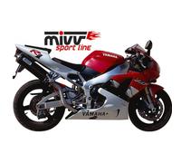 Mivv de escape de acero SLIP-ON Oval Deportes