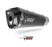 MIVV Delta Race Silenciador Escape Inox Negro Kawasaki Versys 1000/S/SE 2019-24