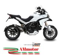 Mivv Ducati Multistrada 1200 2013 13 Escape Moto Silenciador Gp Black