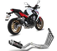 MIVV Escape completo gp carbono compatible con Honda CB 650 F 2014 2015 2016 2017 2018