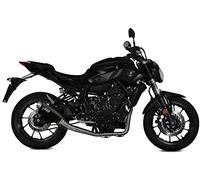 MIVV Escape completo gp-pro inox negro compatible con Yamaha mt-07 mt07 2014 2015 2016 2017 2018 2019 2020