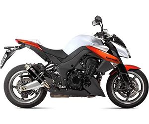 MIVV Escape homologados gp inox negro compatible con Kawasaki z 1000 Z1000 2010 2011 2012 2013
