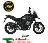 H.067.L9 - Silenciador Escape Mivv SUONO Steel Black HONDA CB 500 X (17-18)