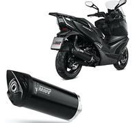 MIVV Escape mover inox negro compatible con kymco xciting 400i s 2019 2020