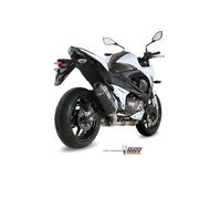 MIVV Escape Speed Edge Negro Slip-On Para Kawasaki Z 800 Ccm Año 13-16