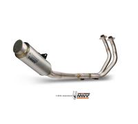 MIVV GP Pro Escape Completo Alto Titanio Plata YAMAHA MT-07 / FZ-07 2014-20