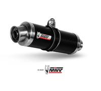 MIVV GP Silenciador Escape Slip-On Carbono Negro SUZUKI GSX-R 750 2011-17