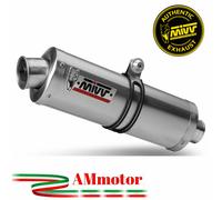 H.026.LX1 - Silenciador Escape Mivv Oval Inox Honda CBF 600 04/10 Aprobado