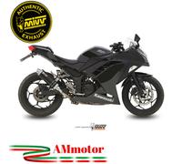 ESCAPE MIVV GP BLACK INOX NEGRO KAWASAKI NINJA 300 '13-'16 K.038.LXB