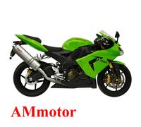 Mivv Kawasaki ZX-10 R 2004 04 Escape Moto Silenciador Oval Titanium High