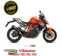 MIVV silenciador de escape KTM 1290 Superduke 2016 oval carbono cap aprobado