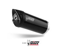 MIVV Mover Silenciador Escape Slip-On Inox Negro PIAGGIO Vespa GTS 300 2008-20