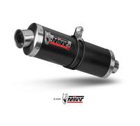 MIVV OVAL Silenciador Escape Slip-On Carbono YAMAHA YZF-R6 2003-05 Negro