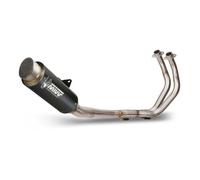 Mivv Scarico Completo 2x1 YAMAHA MT-07 2014 > GPpro STEEL BLACK ALTO/High up