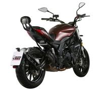 E.005.LDGB - Silenciador Escape MIVV DOUBLE GUN Black BENELLI 502C (19-)