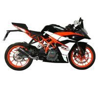 MIVV Tubo de escape X-M1 Negro para KTM 125 Duke 2017-2020