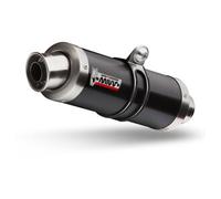 MIVV Sistema de escape GP con EG-BE Carbono, titanio, negro